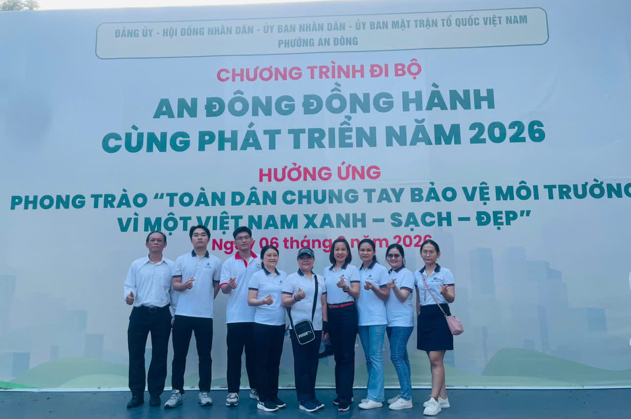 BỆNH VIỆN ĐỨC KHANG ĐỒNG HÀNH CHƯƠNG TRÌNH ĐI BỘ “AN ĐÔNG ĐỒNG HÀNH CÙNG PHÁT TRIỂN” NĂM 2026