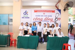 Bệnh viện Đức Khang chăm sóc sức khỏe đoàn viên, người lao động Phường An Đông