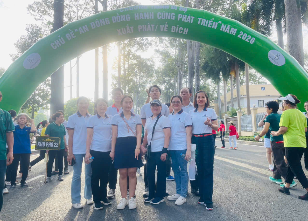 BỆNH VIỆN ĐỨC KHANG ĐỒNG HÀNH CHƯƠNG TRÌNH ĐI BỘ “AN ĐÔNG ĐỒNG HÀNH CÙNG PHÁT TRIỂN” NĂM 2026